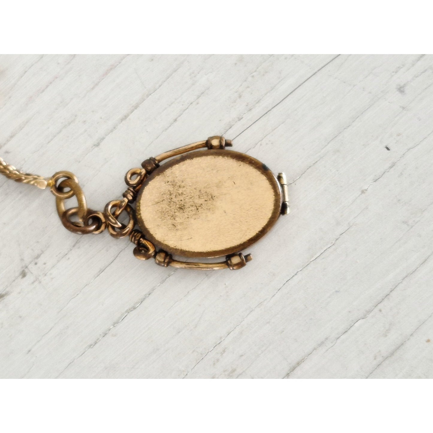 Antique SMK & Co Gold Filled Locket
