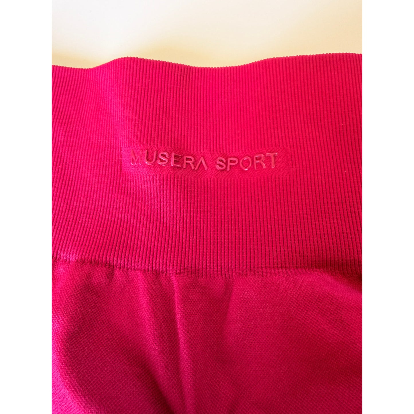 Musera Magenta Pink Athletic Gym Shorts