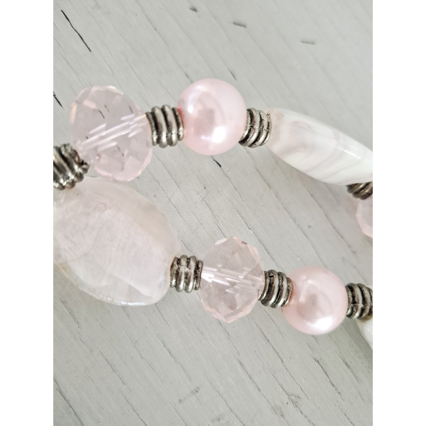 Vintage Pink Jewelry Set
