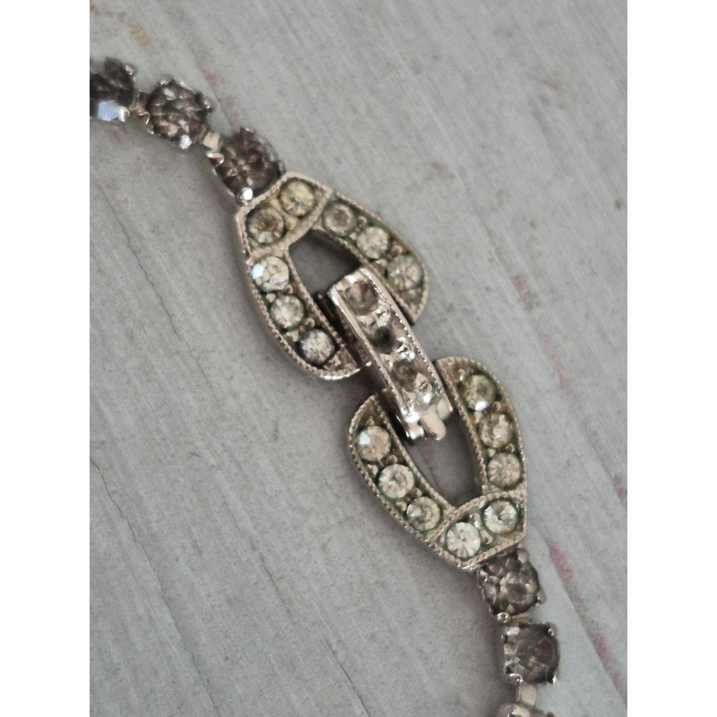 Vintage Kramer Designer Rhinestone Necklace