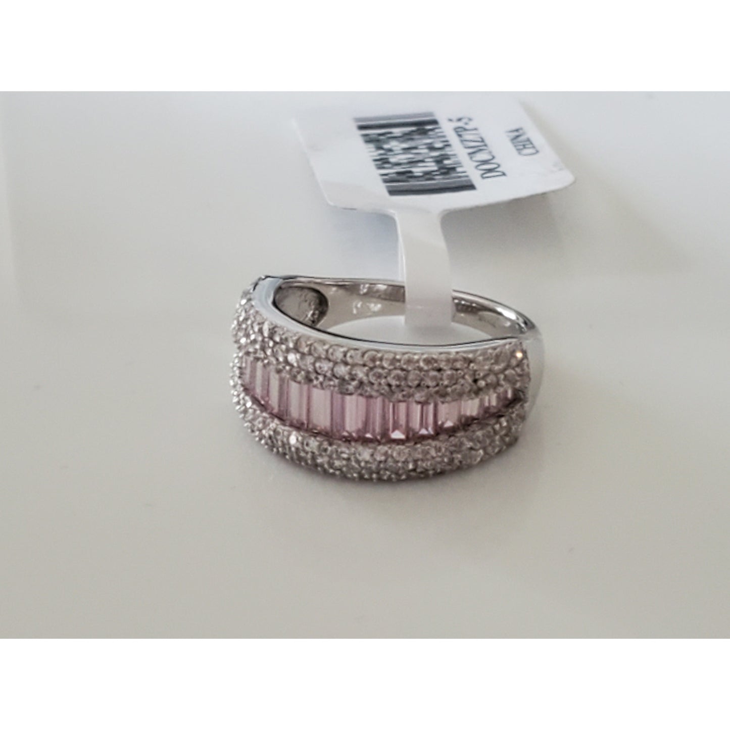 Vintage Pink Stone JTV Ring