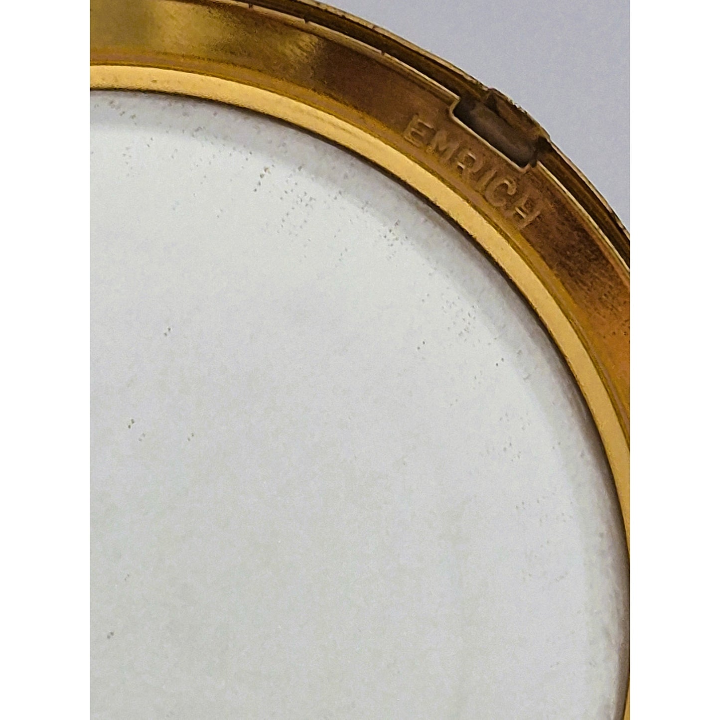 Vintage Porcelain Limoge Emrich Germany Pastel Floral Compact