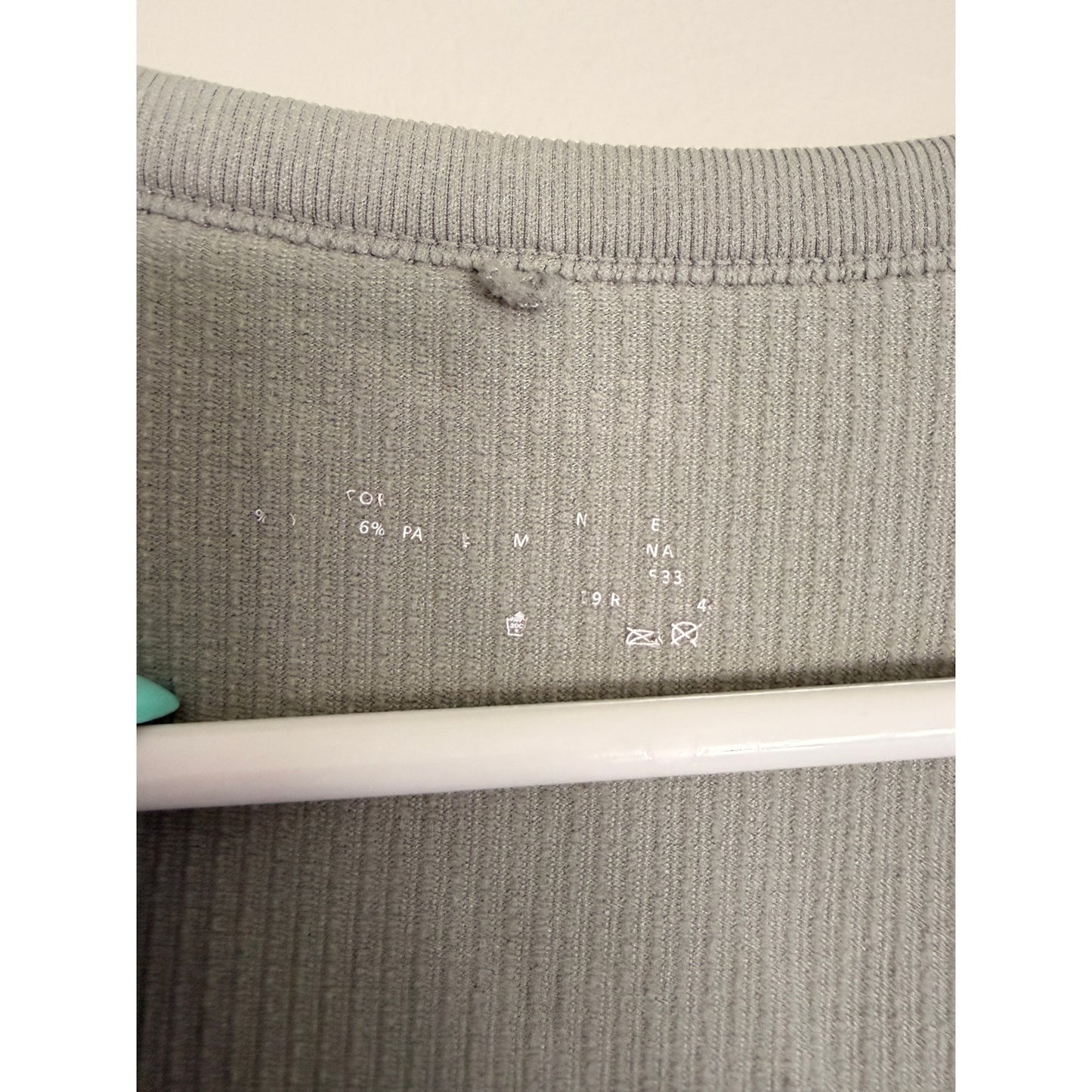 Garage Sage Green Crop Top