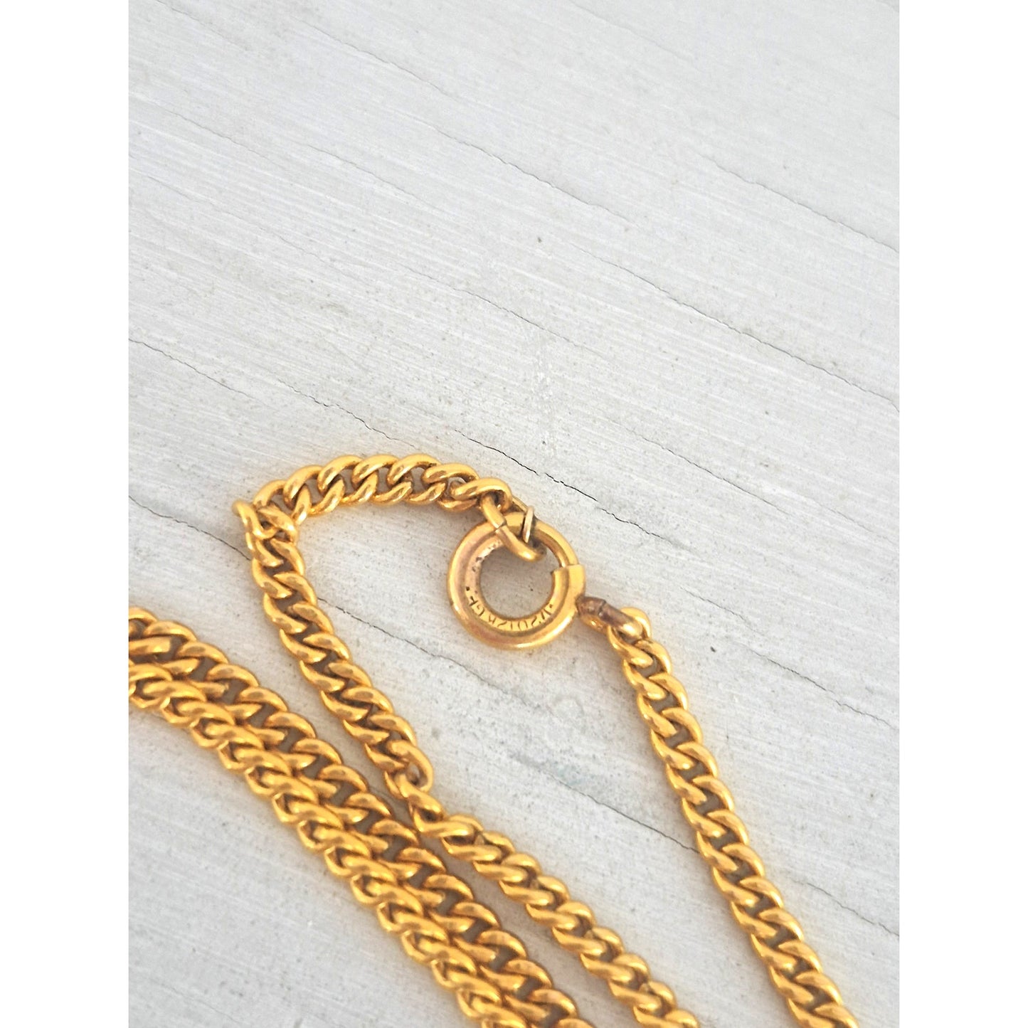 Vintage Mother of Pearl Gold-fill Necklace