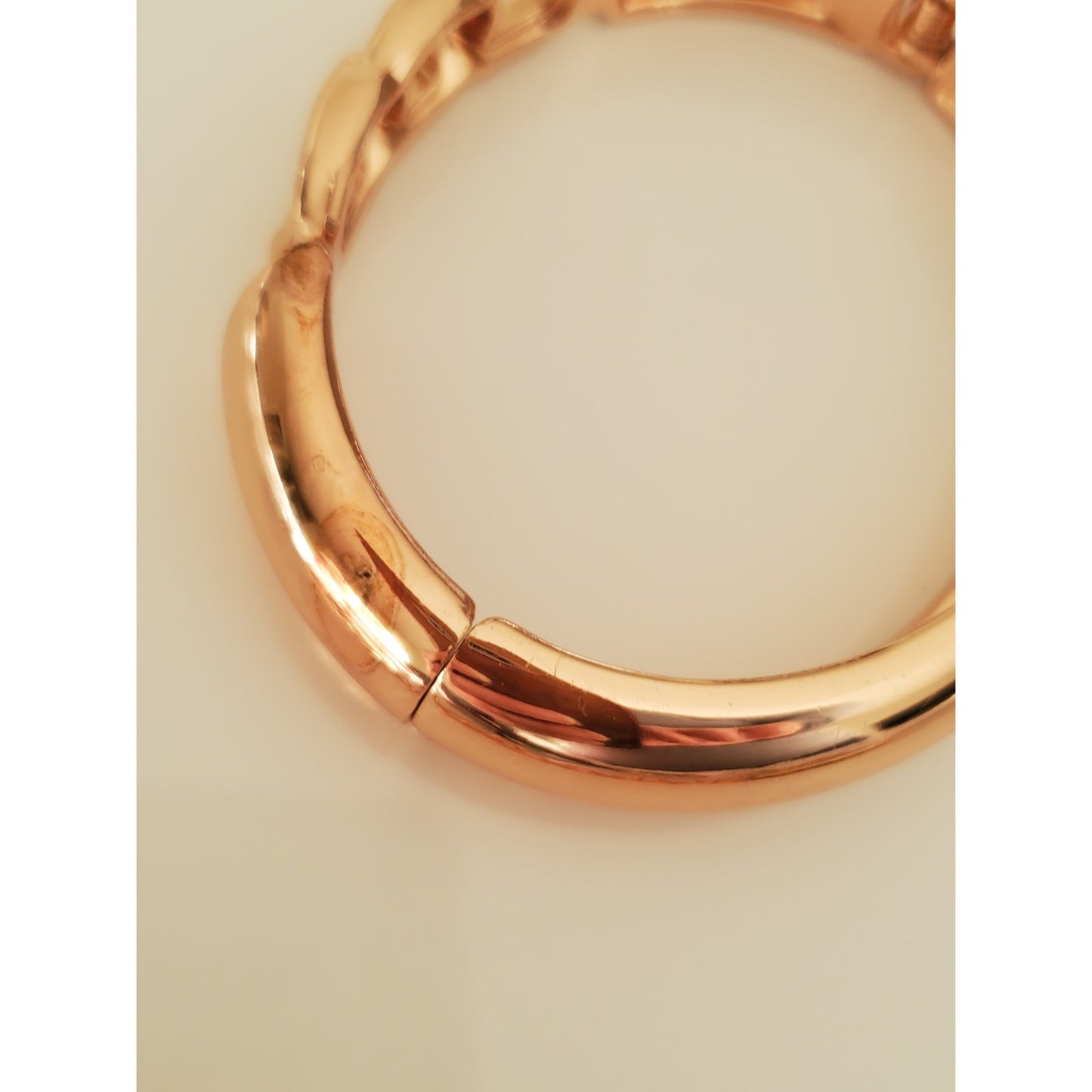 Vintage Rose-Bronze Jewelry Necklace and Bracelet Set