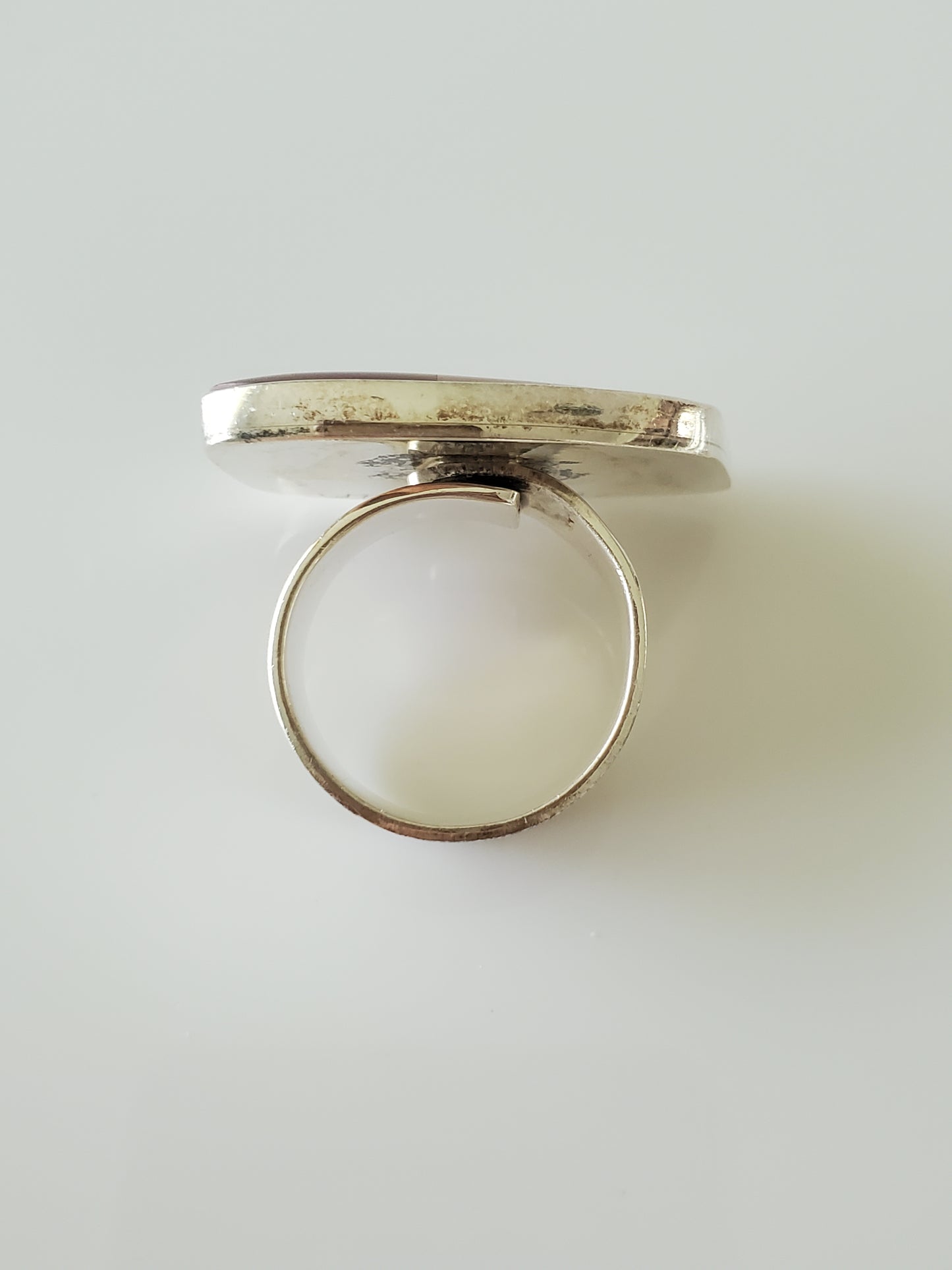 Modern Geometric Sterling Silver Ring by KC