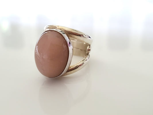 DTR Jay King Rose Quartz Sterling Silver Ring