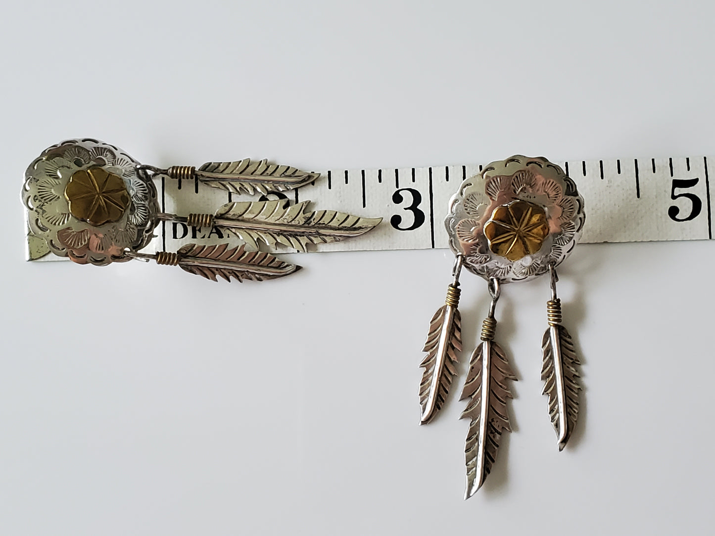 Sterling Silver Vintage Dream Catchers Post Earrings by Two Trees