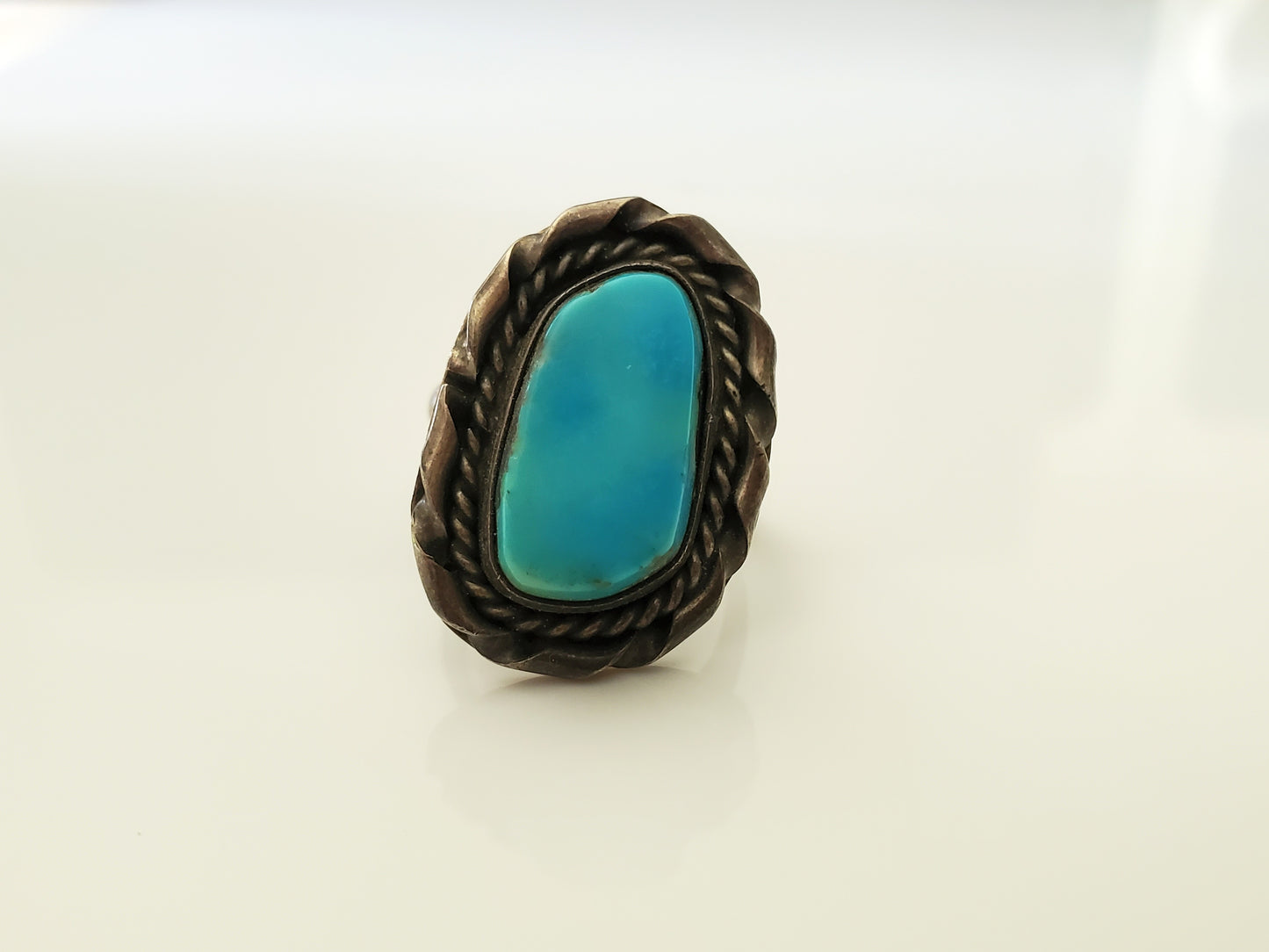 Vintage Turquoise Sterling Silver Ring