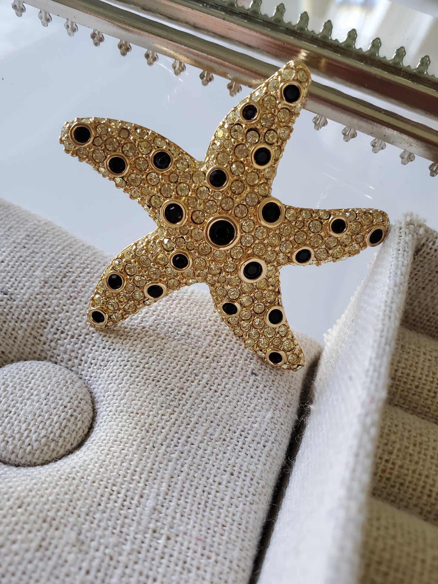 Swarovski Signature Starfish Brooch