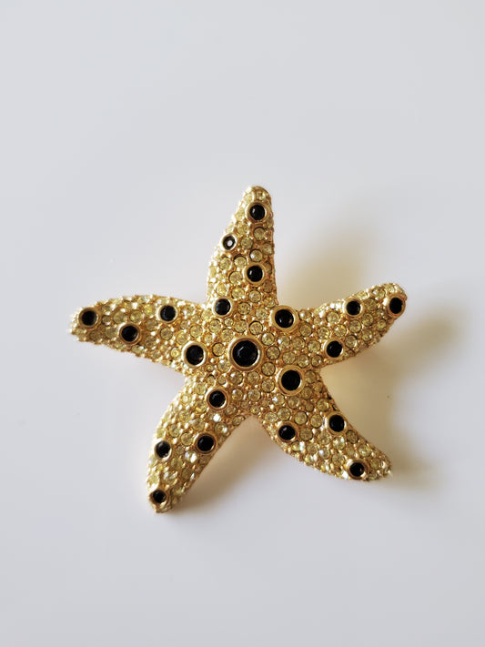 Swarovski Signature Starfish Brooch