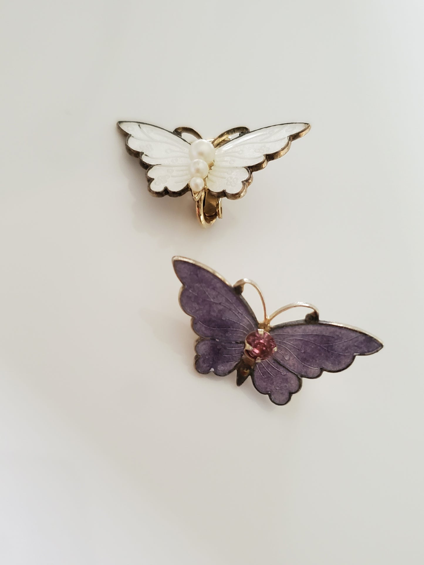 Vintage Lot of Butterfly Pin Brooch and Miscellaneous