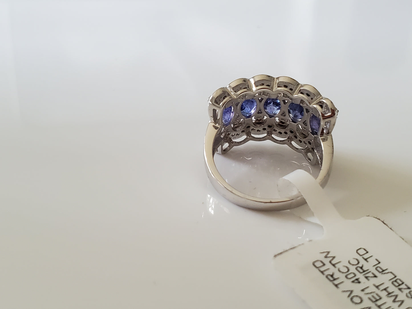 Tanzanite Sterling Silver Ring