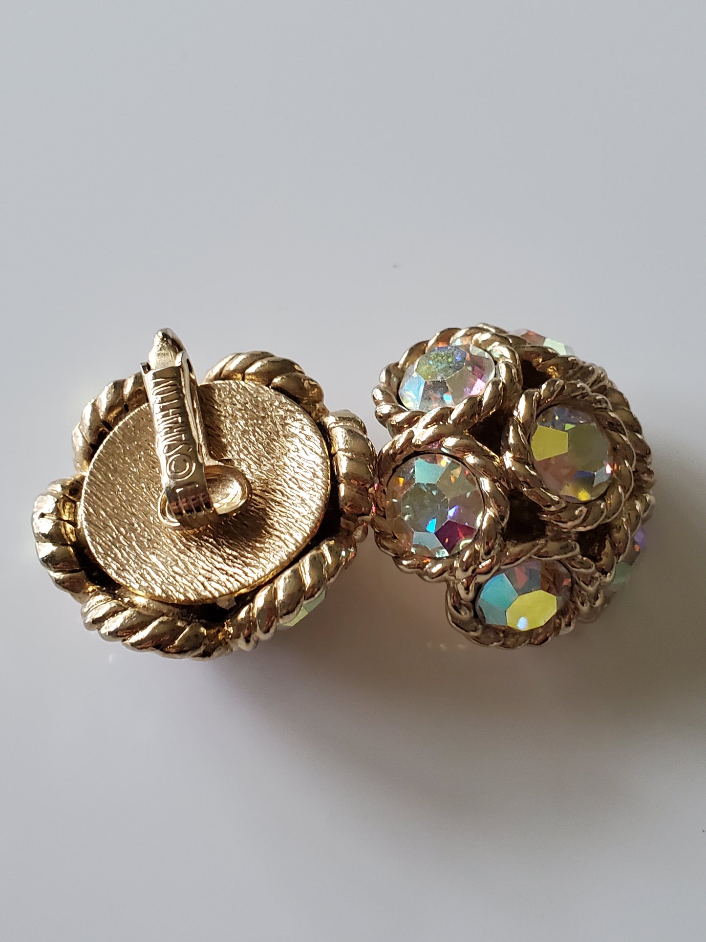 Vintage 1960s Sarah Coventry Dancing Magic Clip-on Earrings and Pendant Set