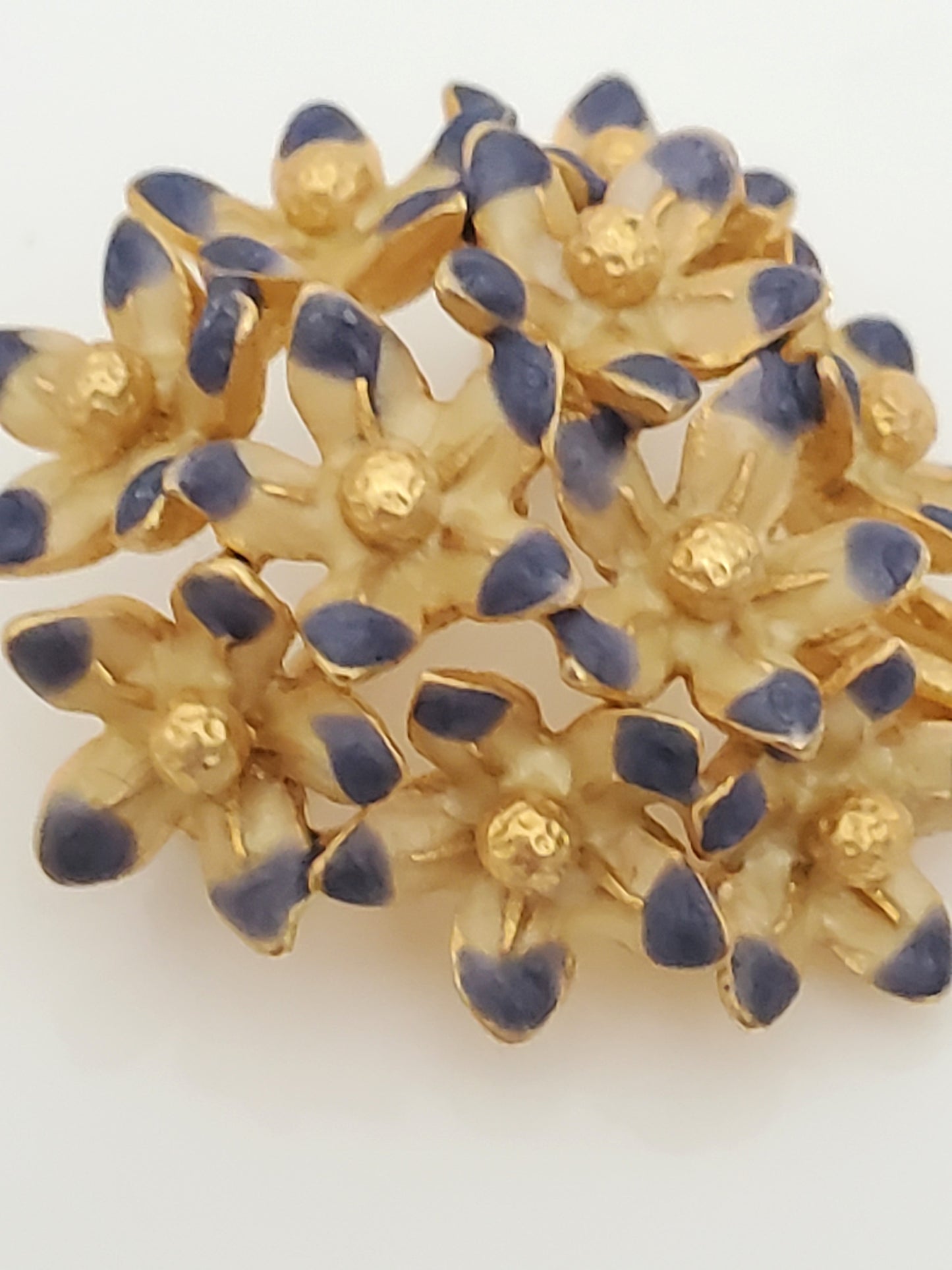 Vintage Joan Rivers Floral Bouquet Pin Brooch