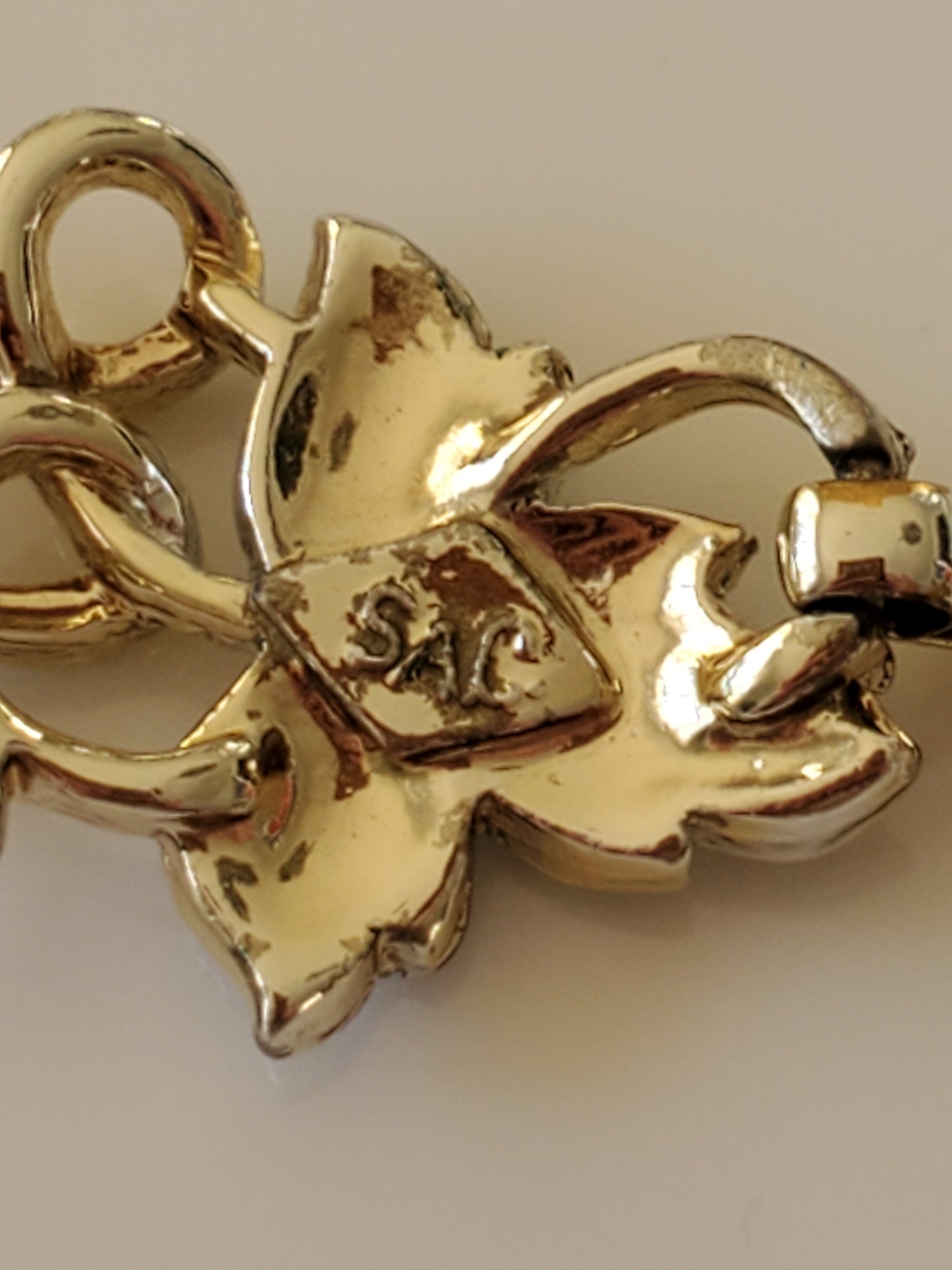 Vintage Maple Leaf Necklace and Bracelet
