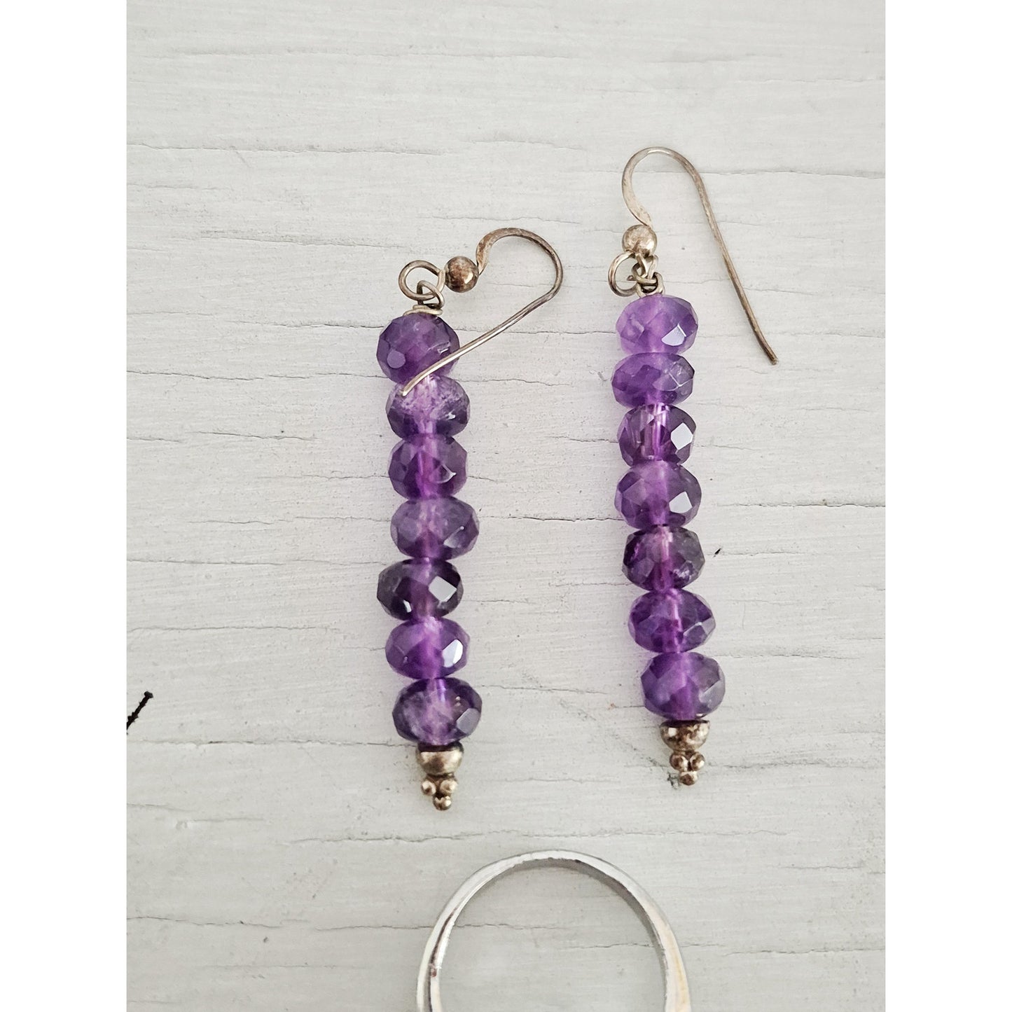 Vintage Purple Jewelry Set