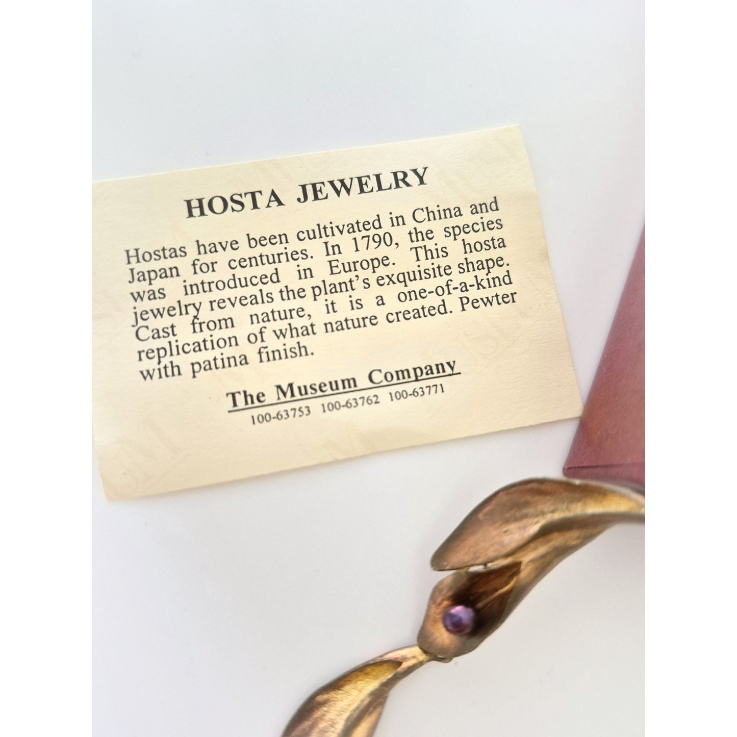 Vintage Museum Company Hosta Cultured Tahitian Pearl Necklace