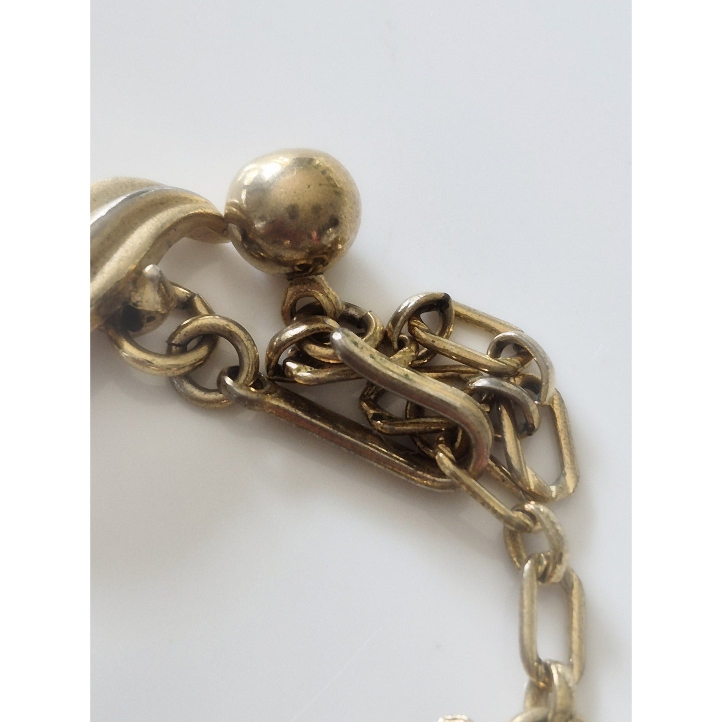Vintage MCM Crown Trifari Swirl and Whirl Necklace and Bracelet
