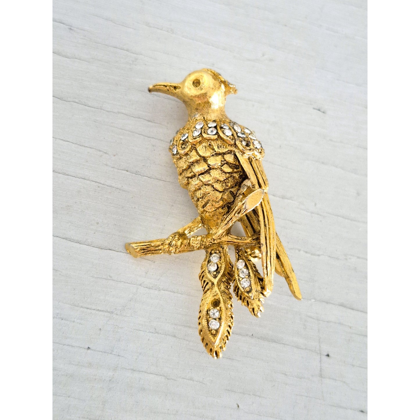 Vintage Mid Century Judith Green Eagle Brooch