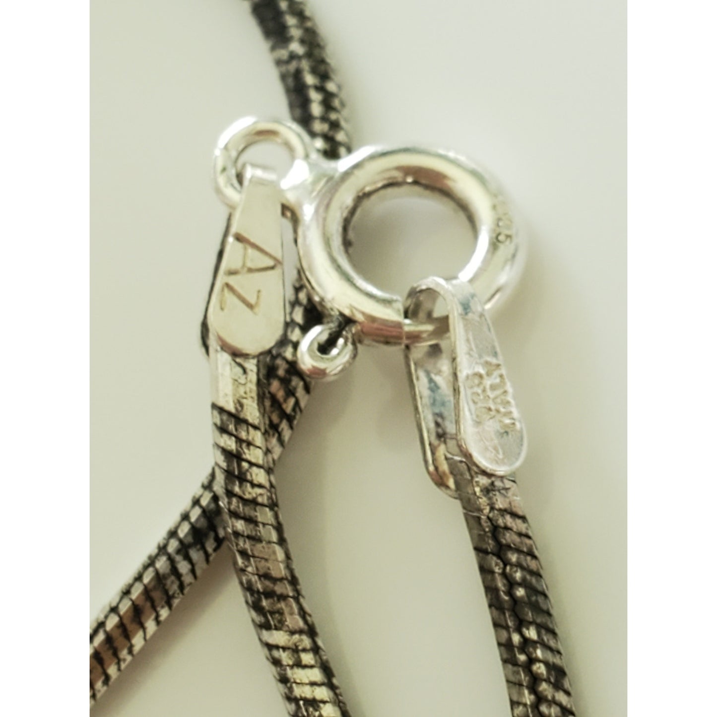 Vintage Dolphin Sterling Silver Necklace