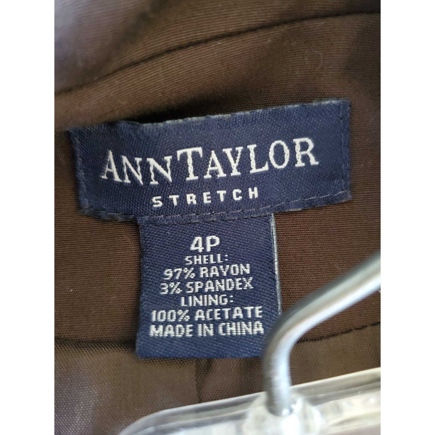 Vintage Ann Taylor Brown Petite Matching Set