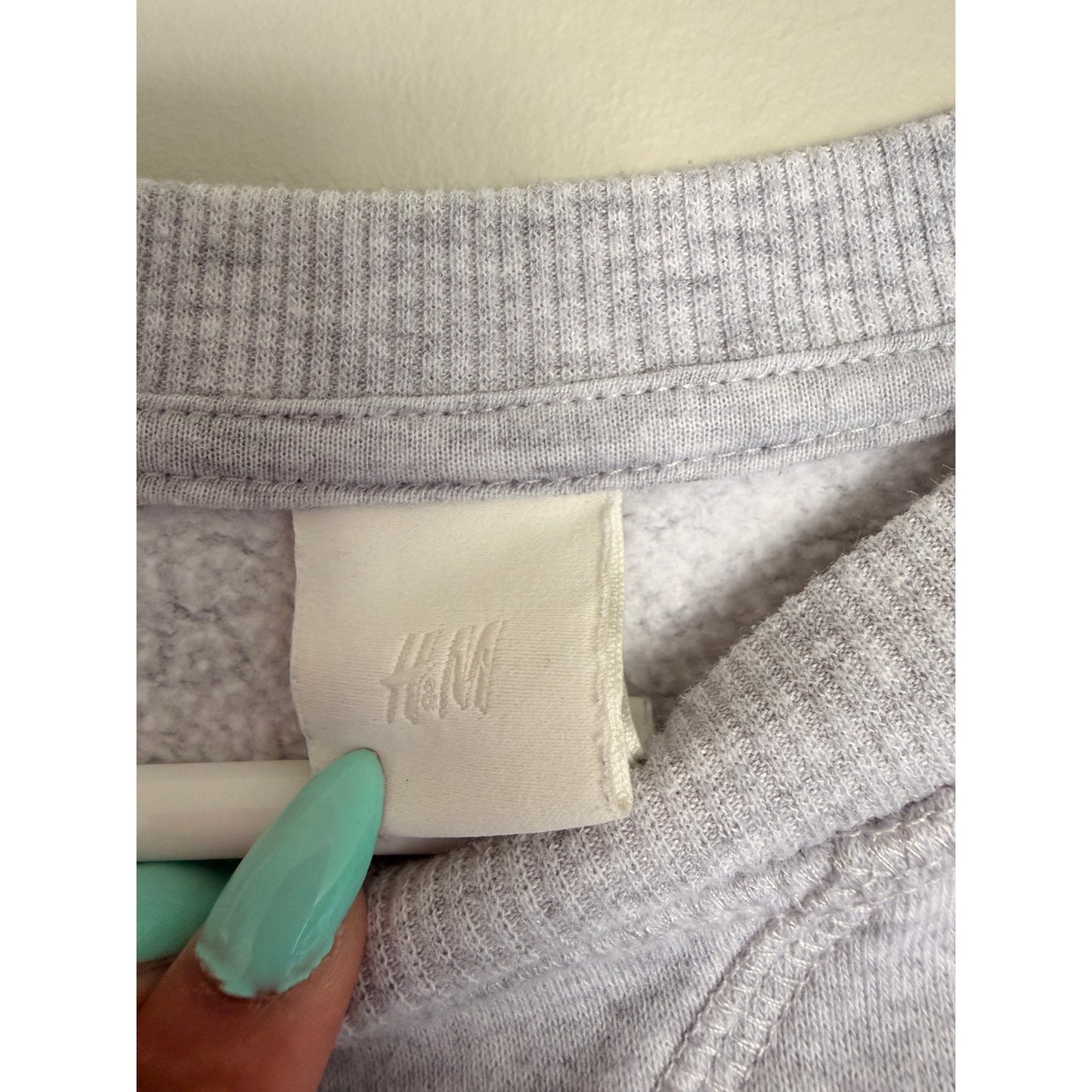 H&M Barcelona Gray Crewneck Sweater