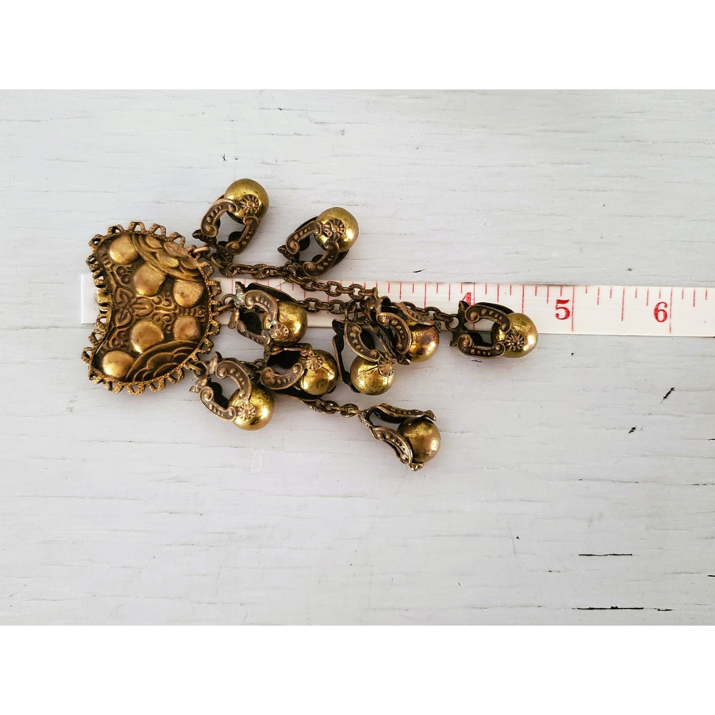 Vintage B. Blumenthal & Co, Inc. Secessionist Dangle Brooch