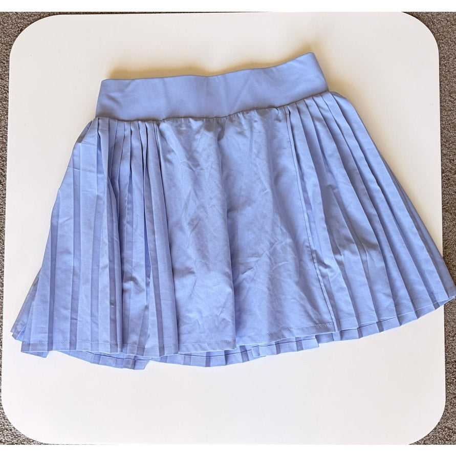 90 Degree Light Blue Ruffle Athletic Tennis Skirt