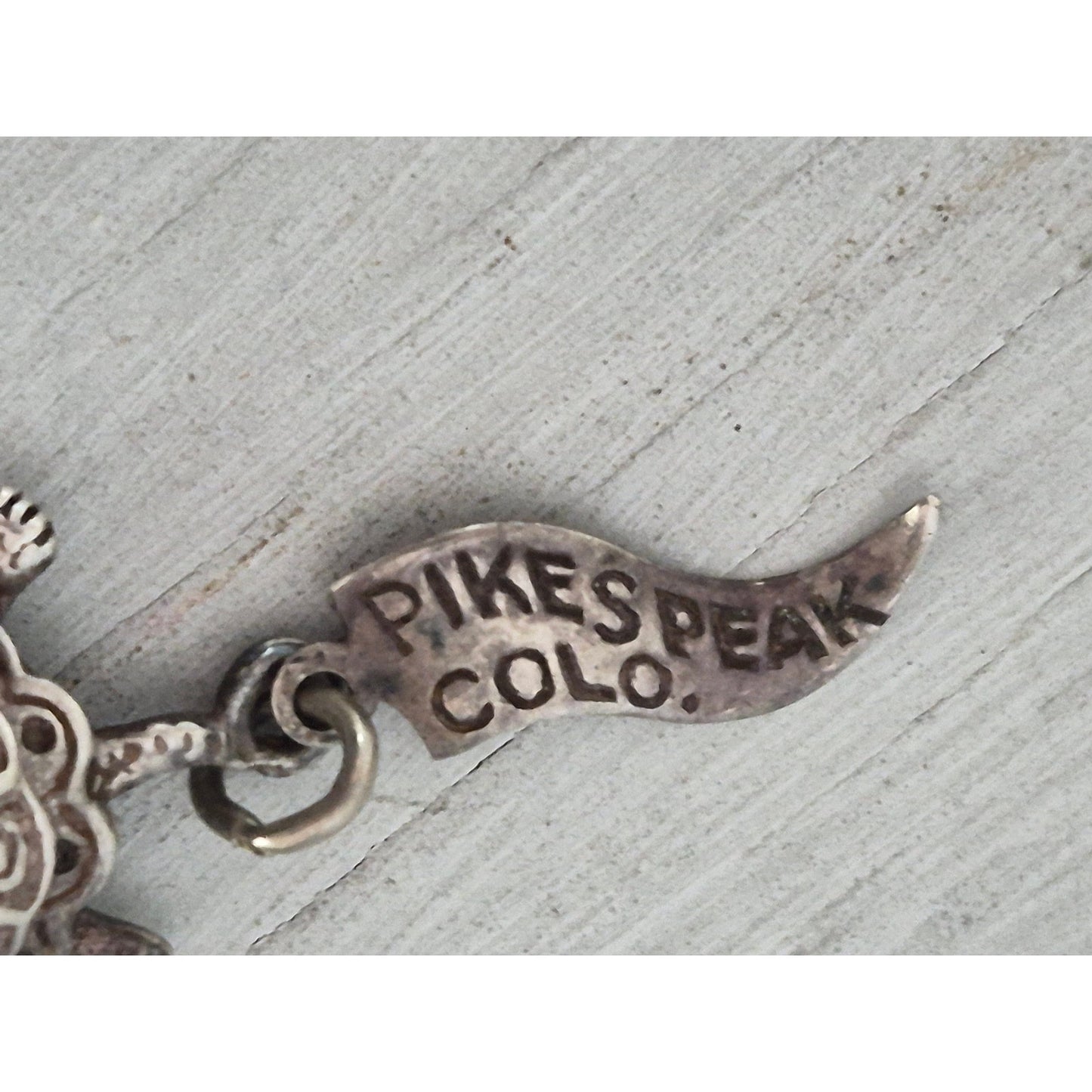 Vintage Sterling Silver Turtle Pendant