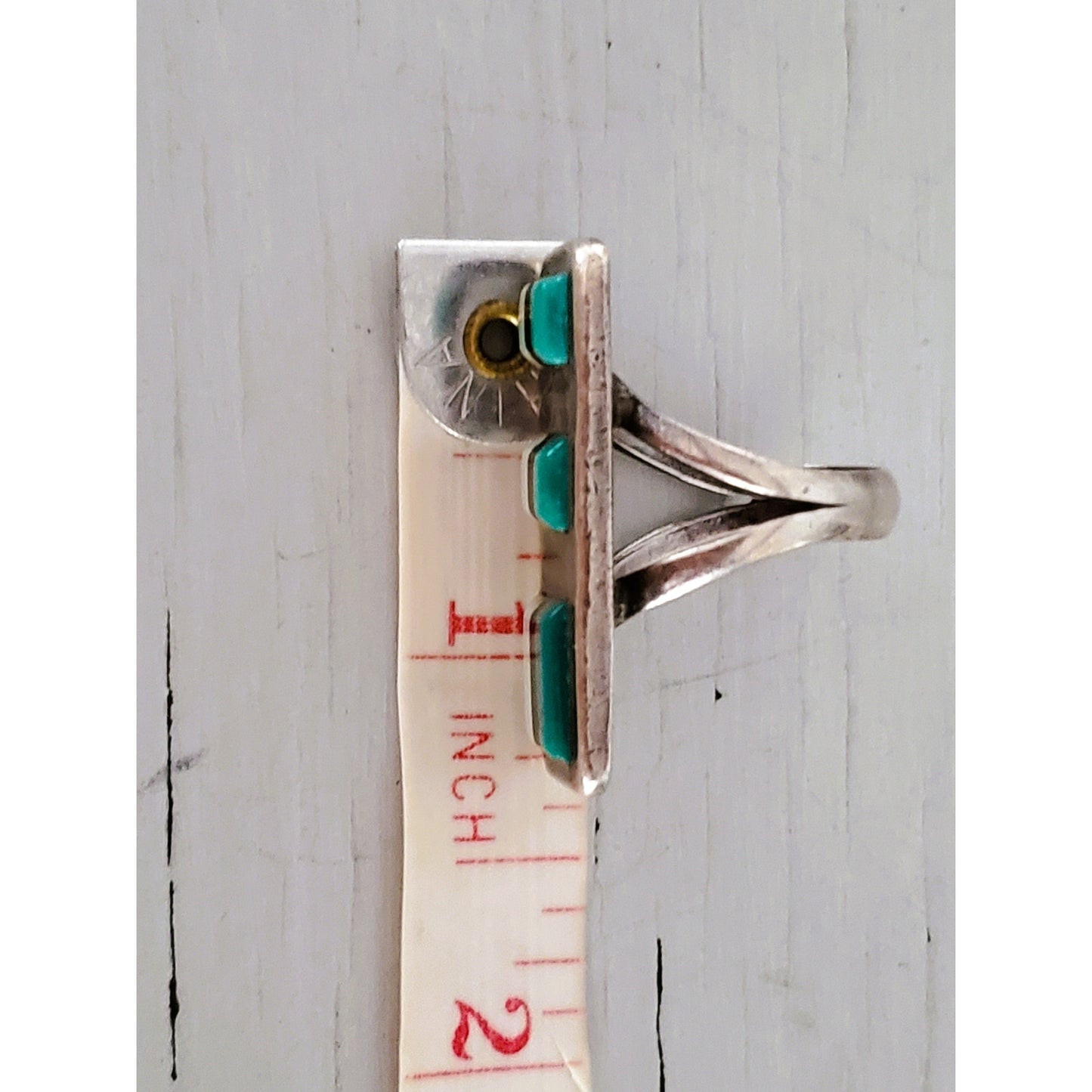 Vintage Native American Zuni WJ Panteah Ring