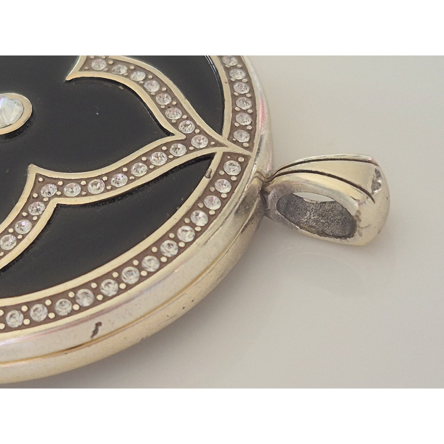 Brighton Toledo Alto Noir Convertible Locket Pendant