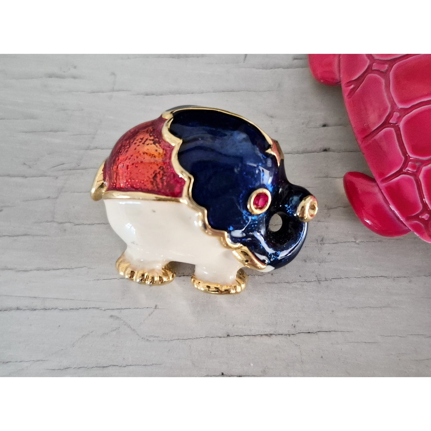 Vintage Bug and Animal Brooch Set
