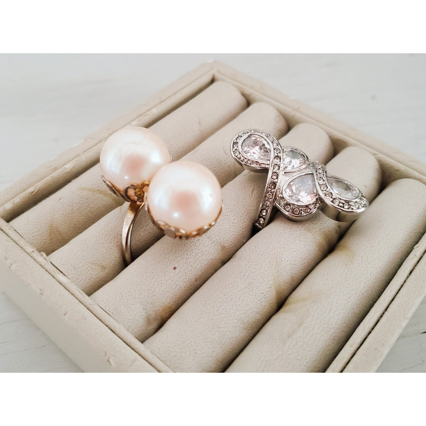 Vintage Pair of Cocktail Rings