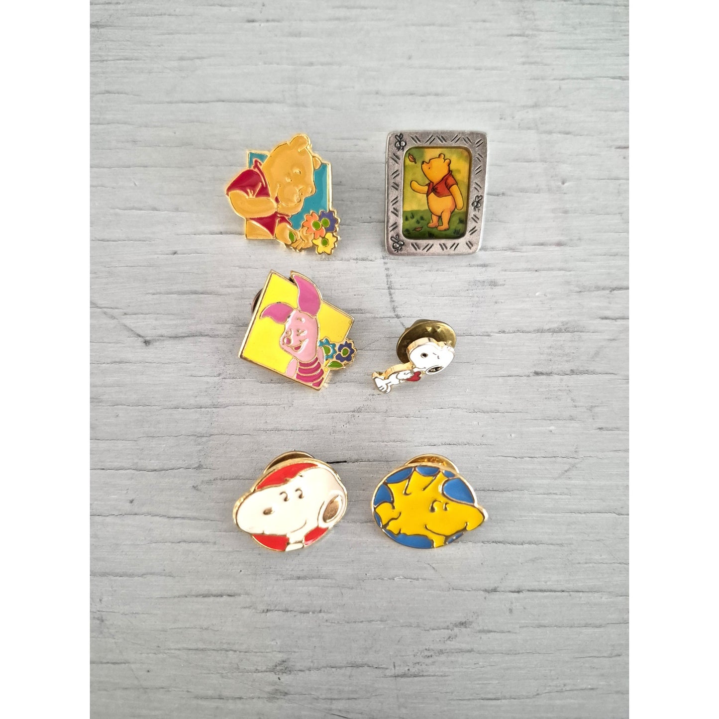 Vintage Disney Pin Set of 6