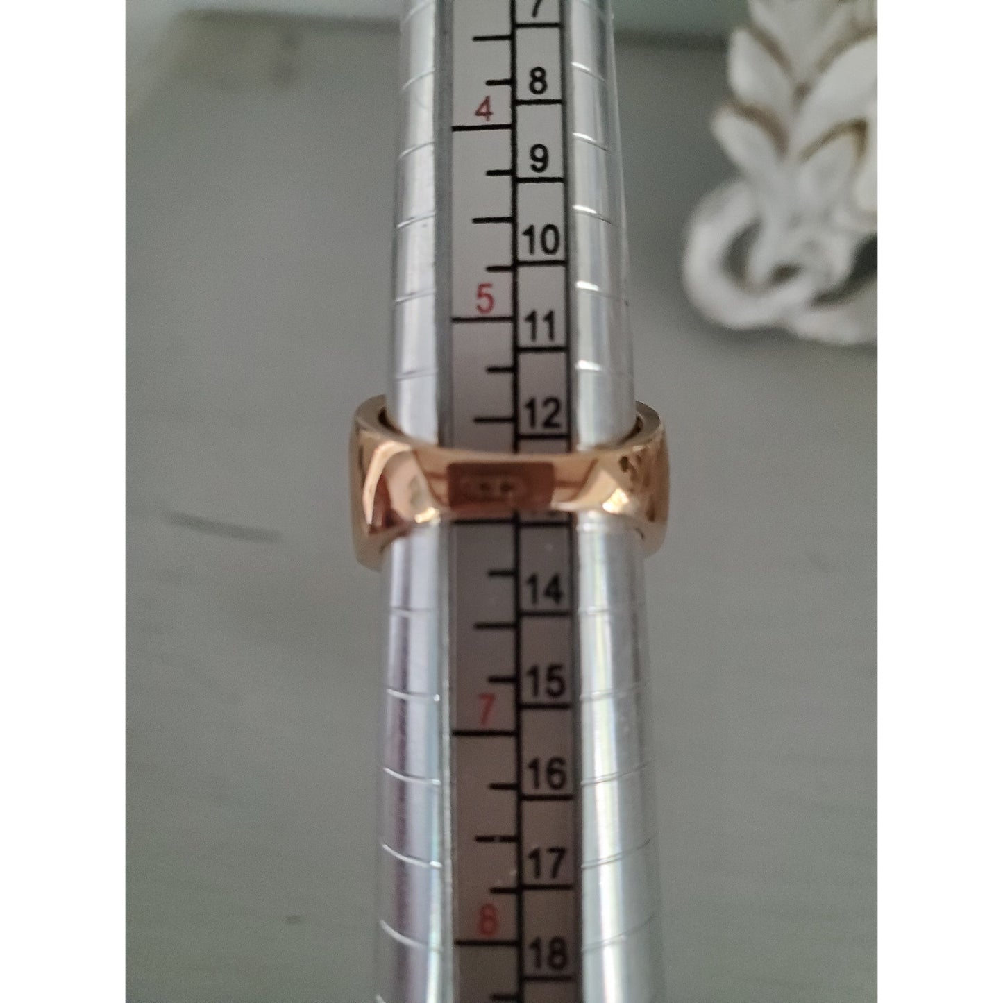 Vintage 1980s Ross Simons Sterling Silver Topaz Ring