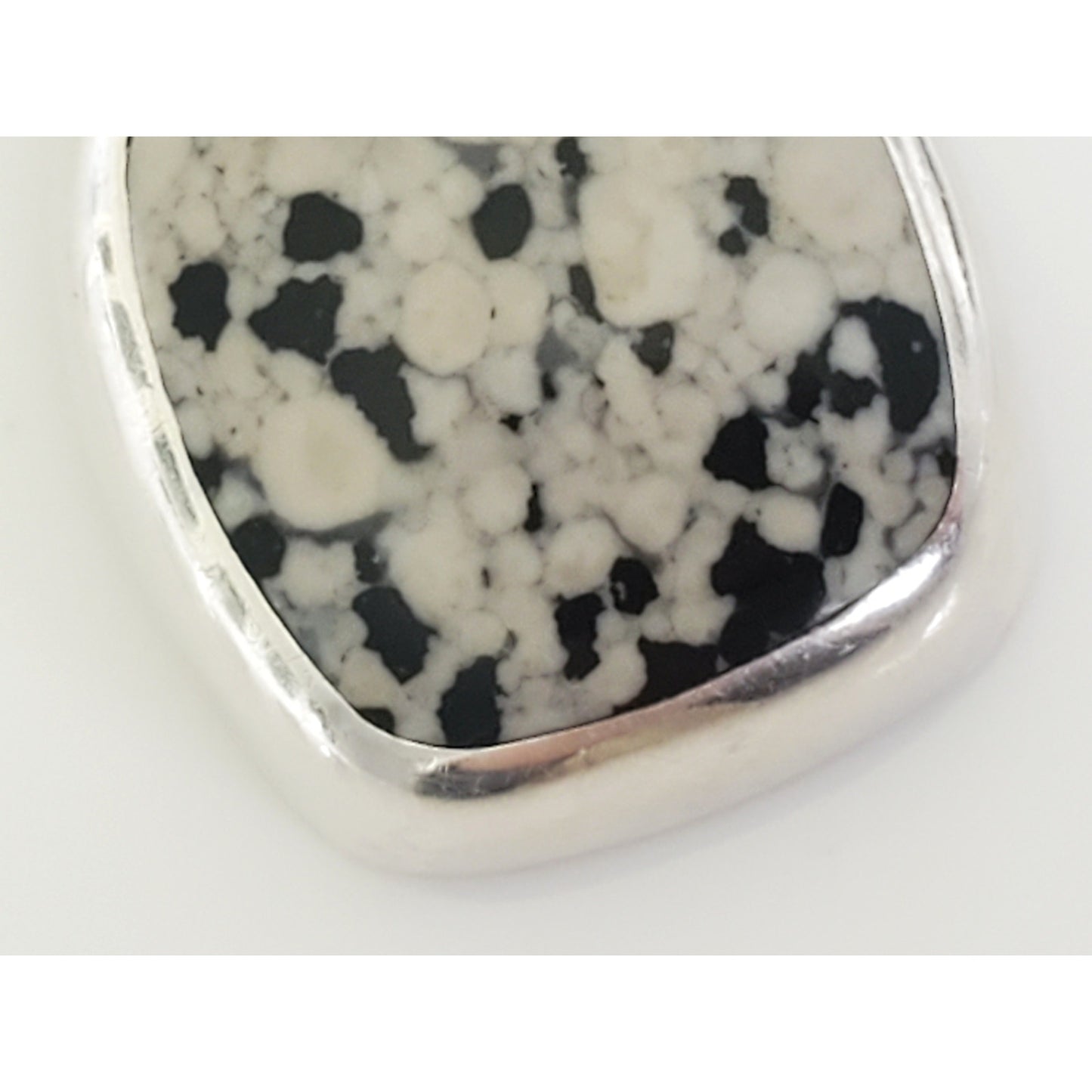 Vintage Buffalo Turquoise Sterling Silver Pendant