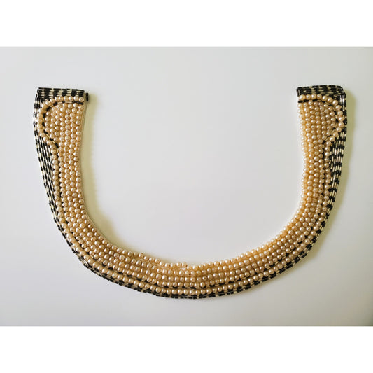 Vintage 1950's Pearl and Sequin Neckline