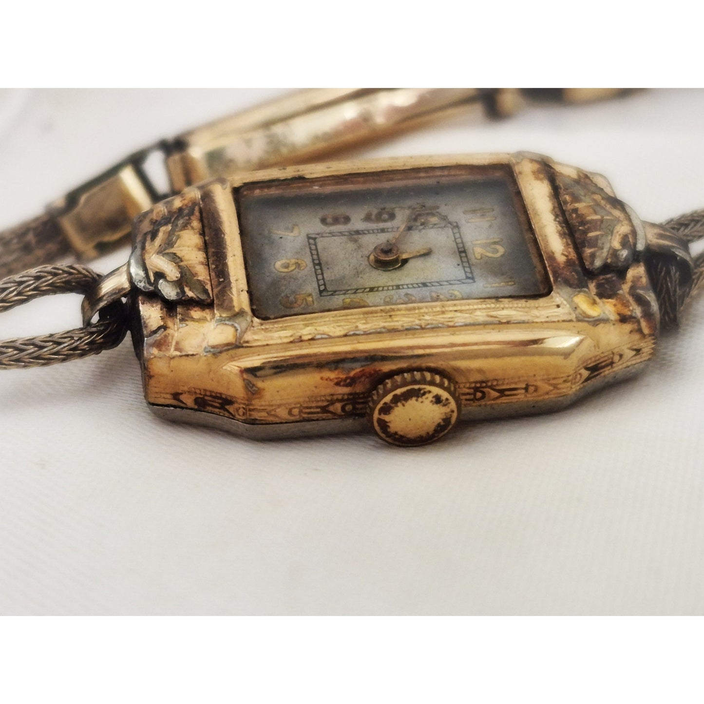 Vintage Antique Gold-fill Fill Wind-up Womens Watch