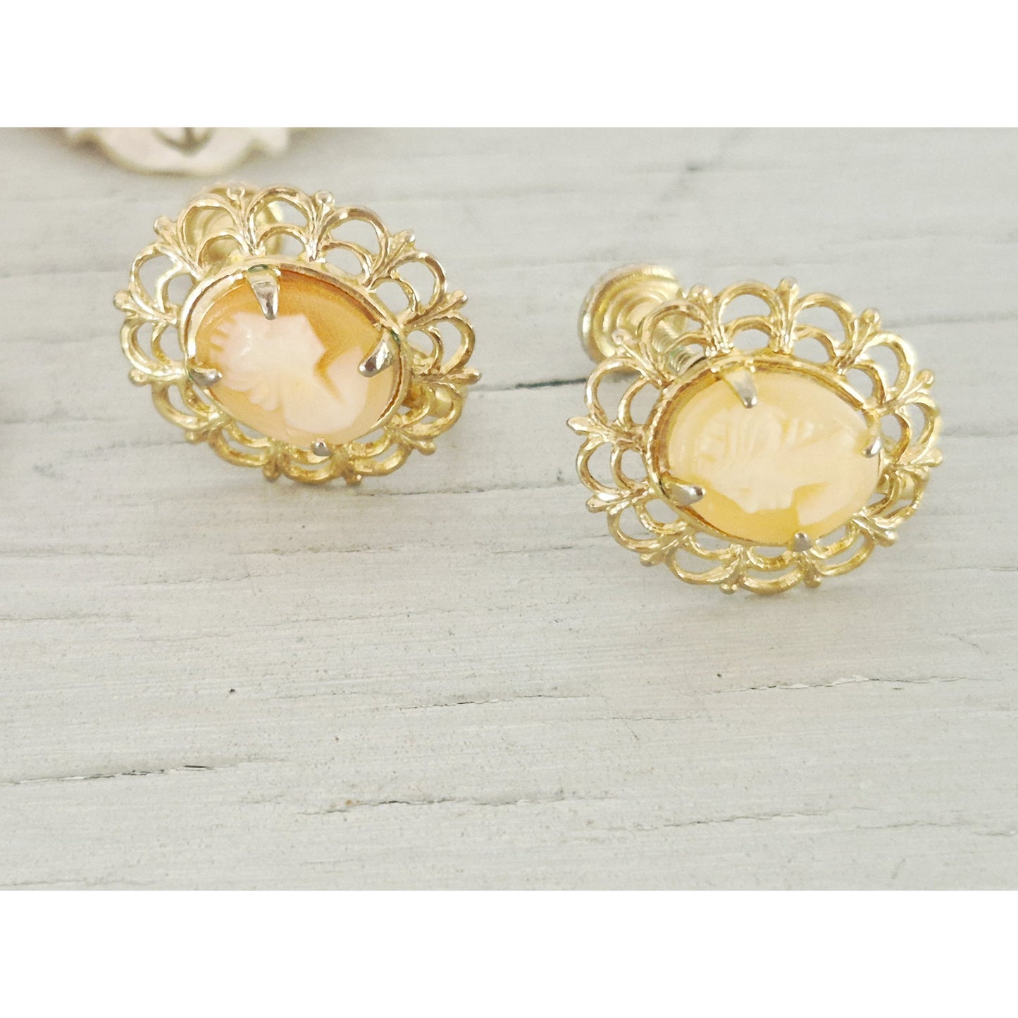 Vintage Earrings and Brooch Jewelry Lot