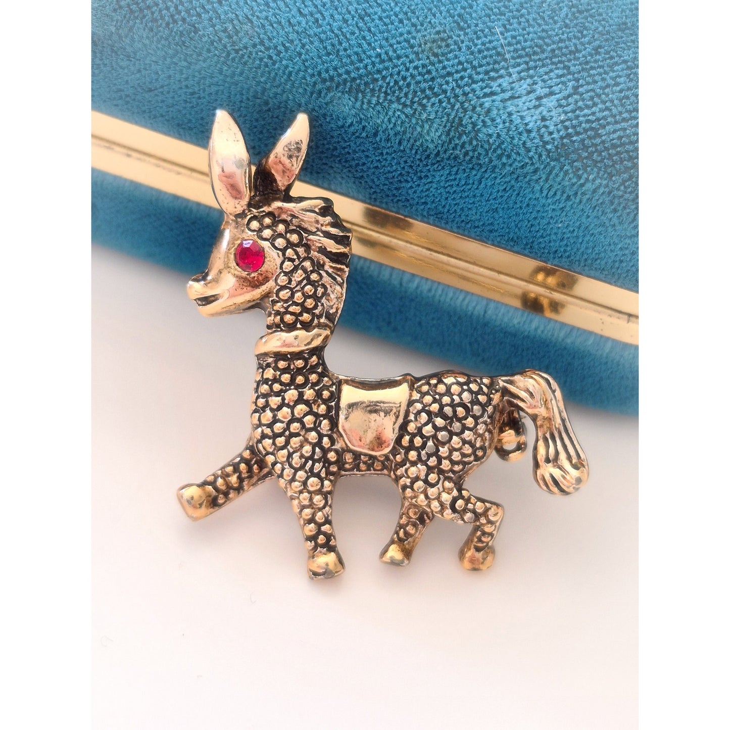 Vintage Llama Pin Brooch