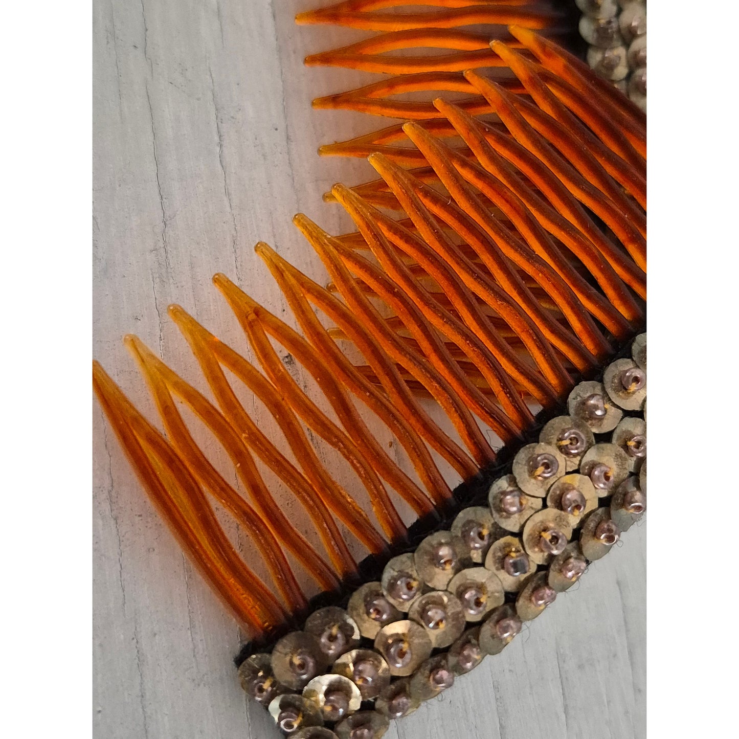 Vintage Hair Comb and Barrette Lot of 6