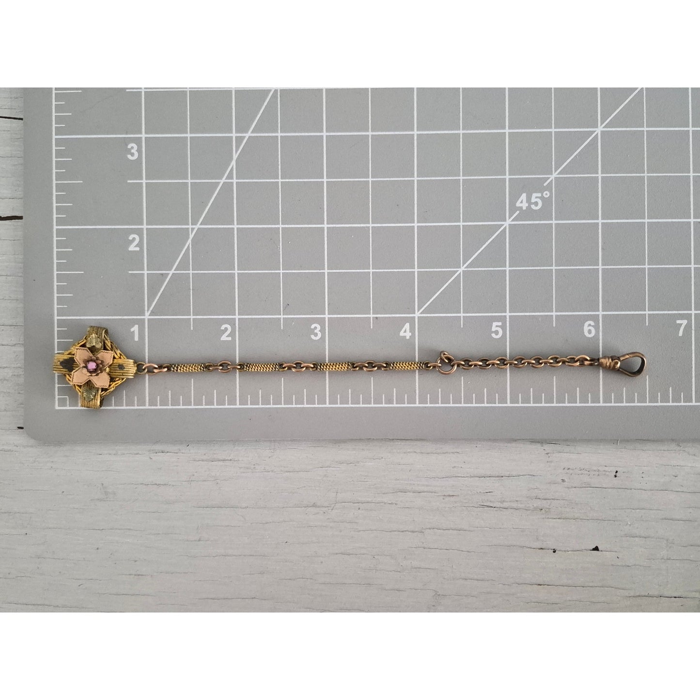 Vintage Antique Victorian Watch Chain FOB