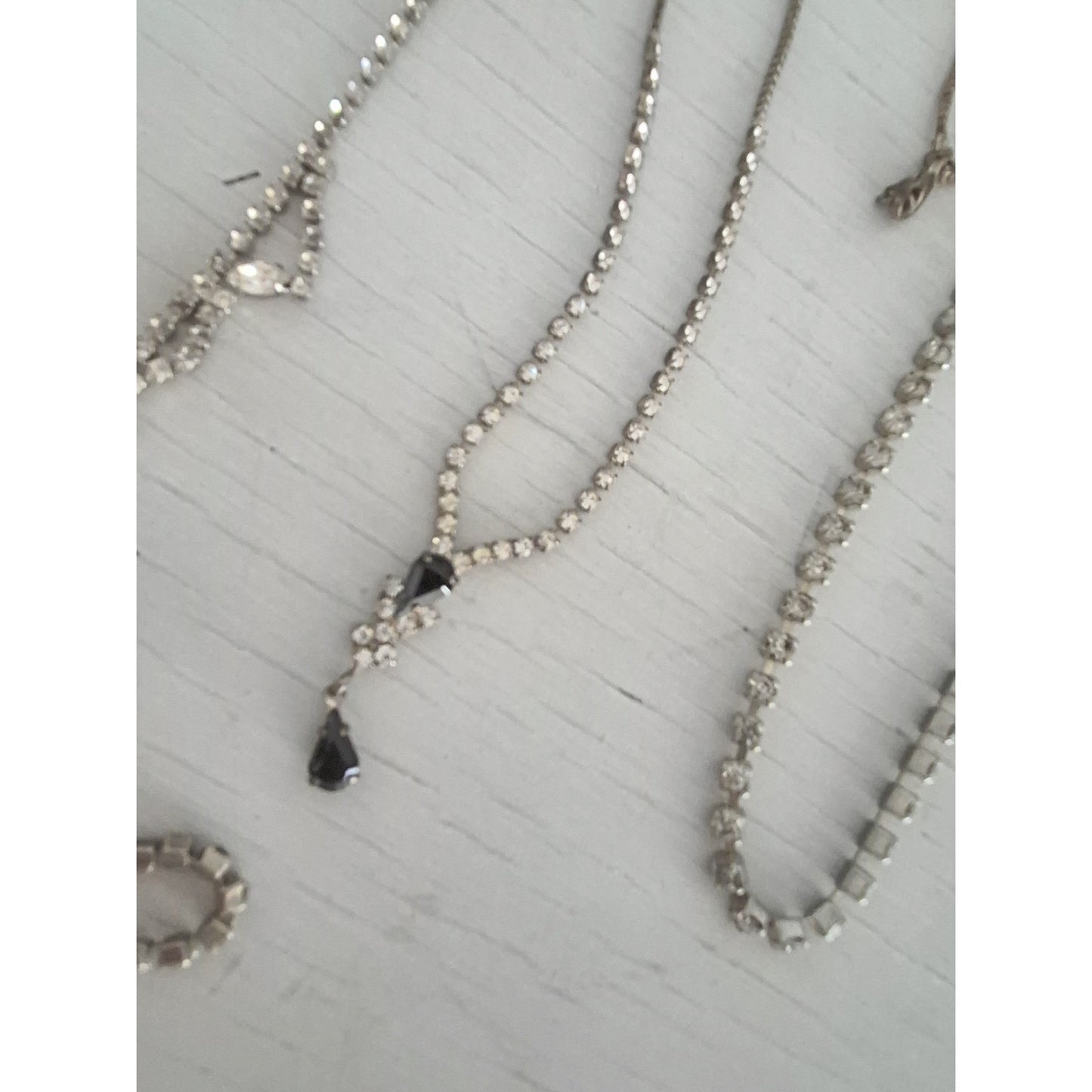 Vintage Rhinestone Jewelry Lot