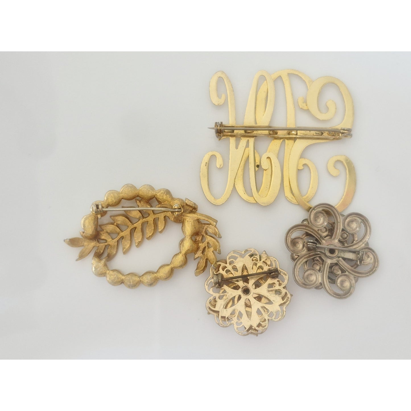 Vintage Lot of 4 Brooches