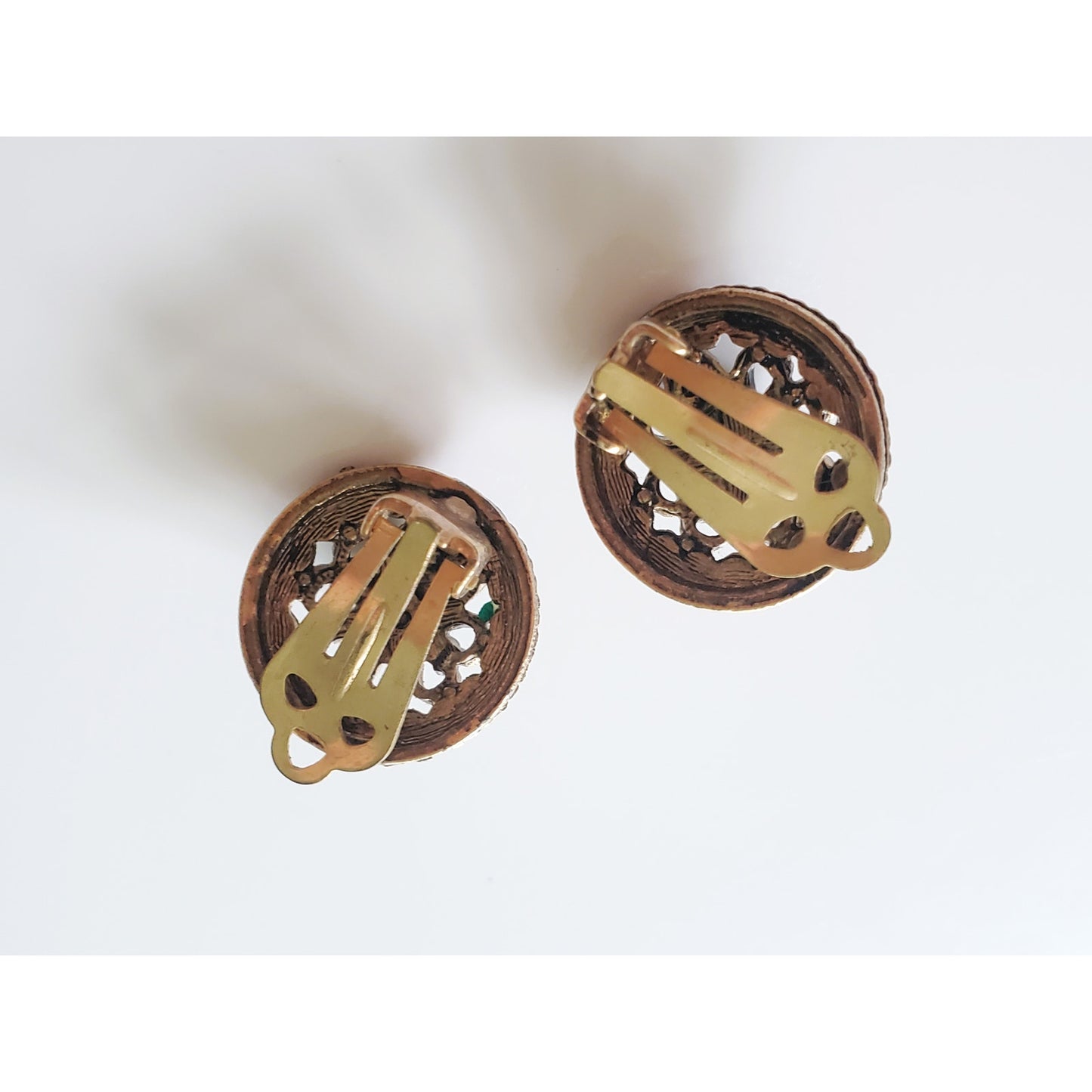 Vintage Lot of 3 Clip On Costume Earrings