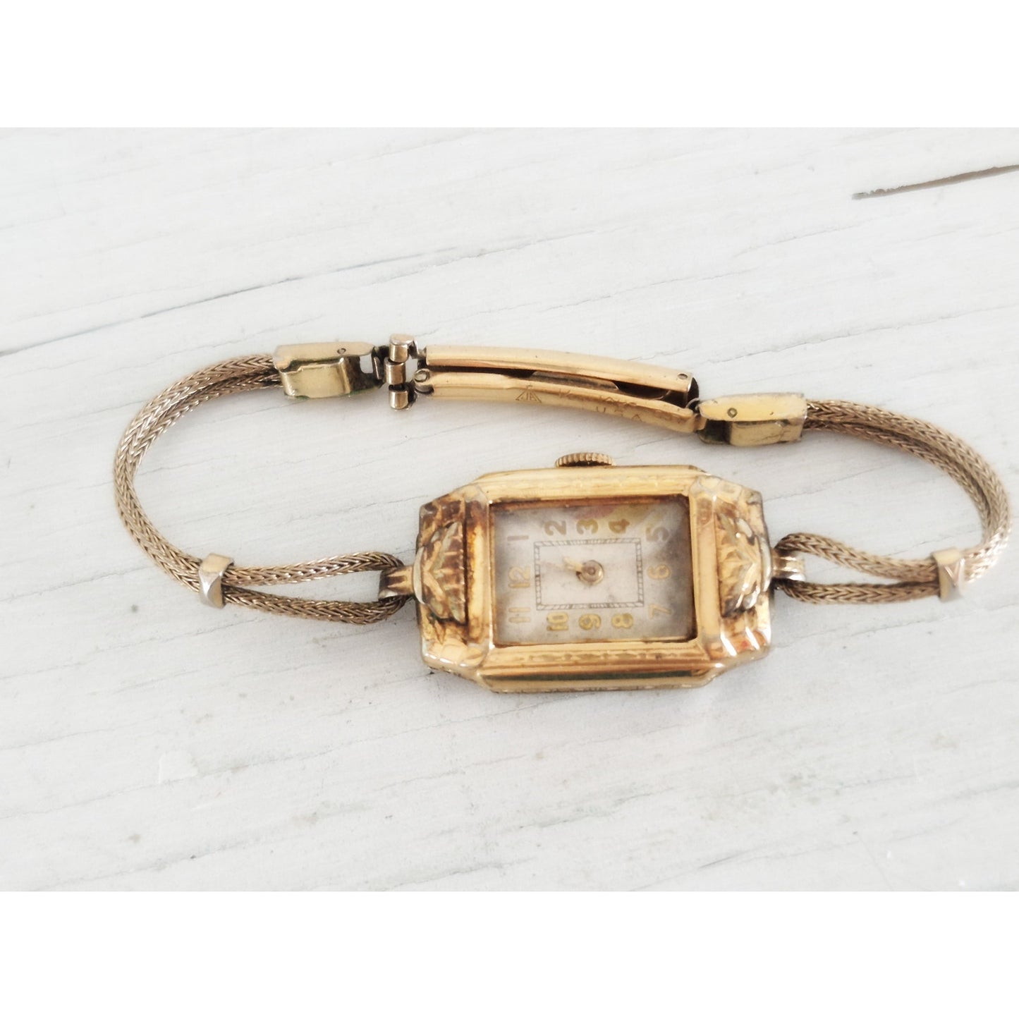 Vintage Antique Gold-fill Fill Wind-up Womens Watch