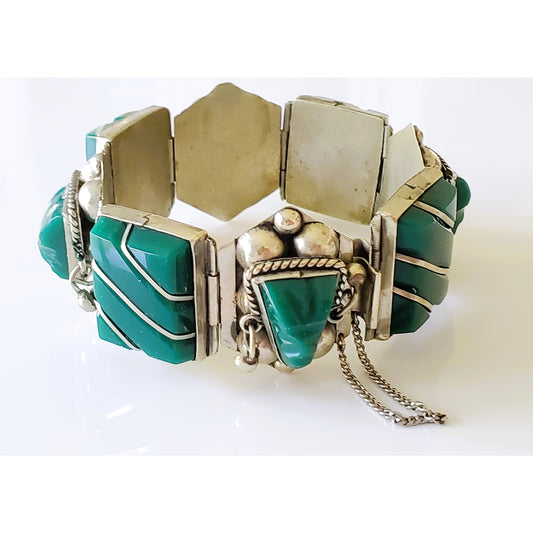 Vintage Mexico Sterling Silver Bracelet