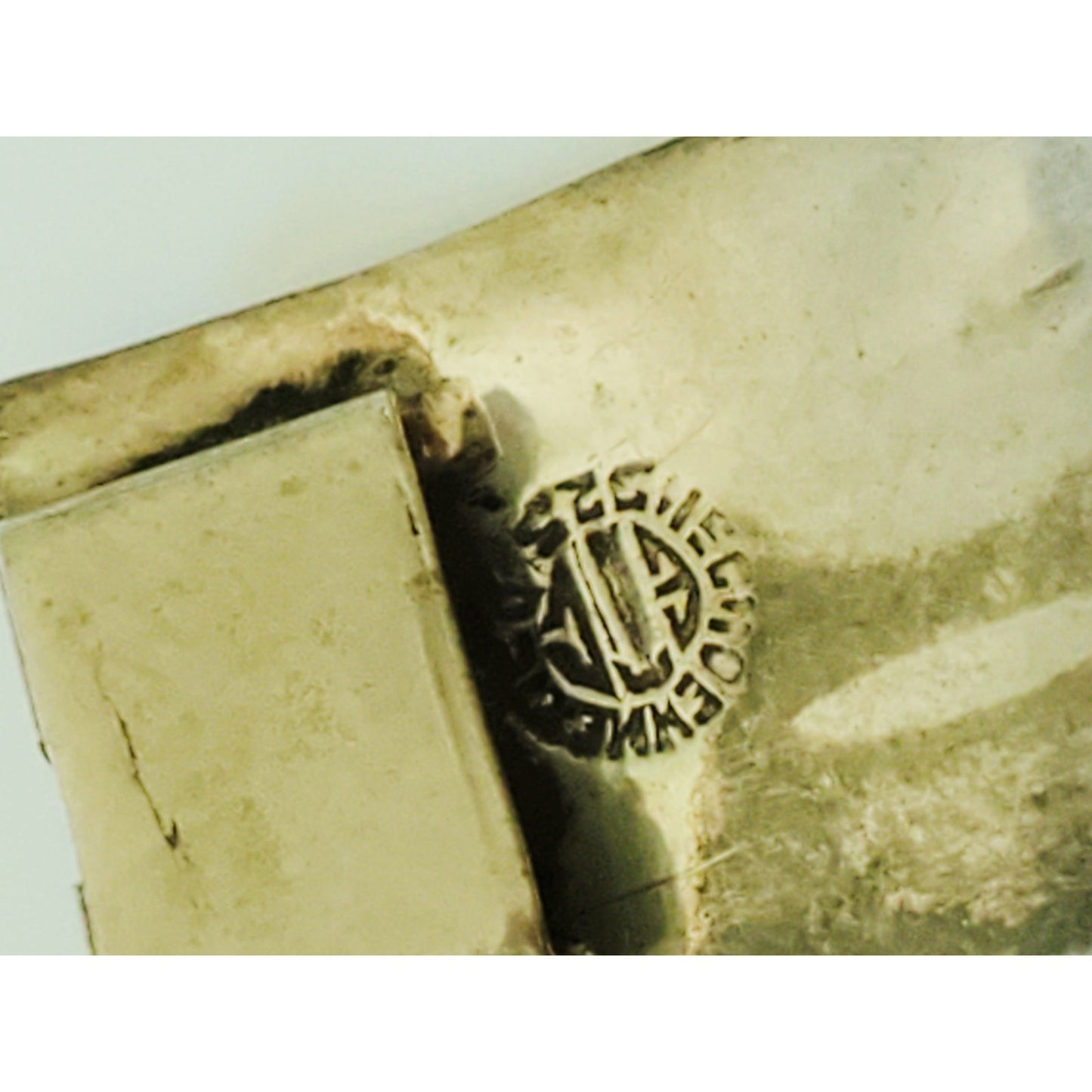Vintage Silver and Turquoise Panel Bracelet