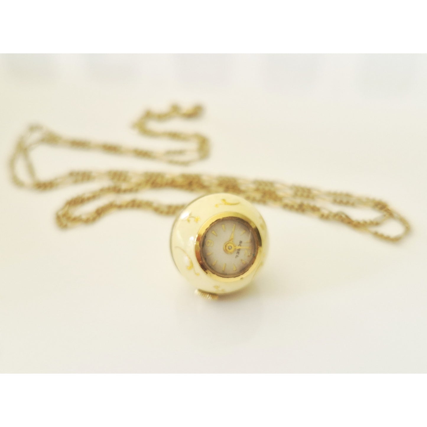 Vintage Sterling Silver Wind-up Borel Swiss Ball Orb Watch